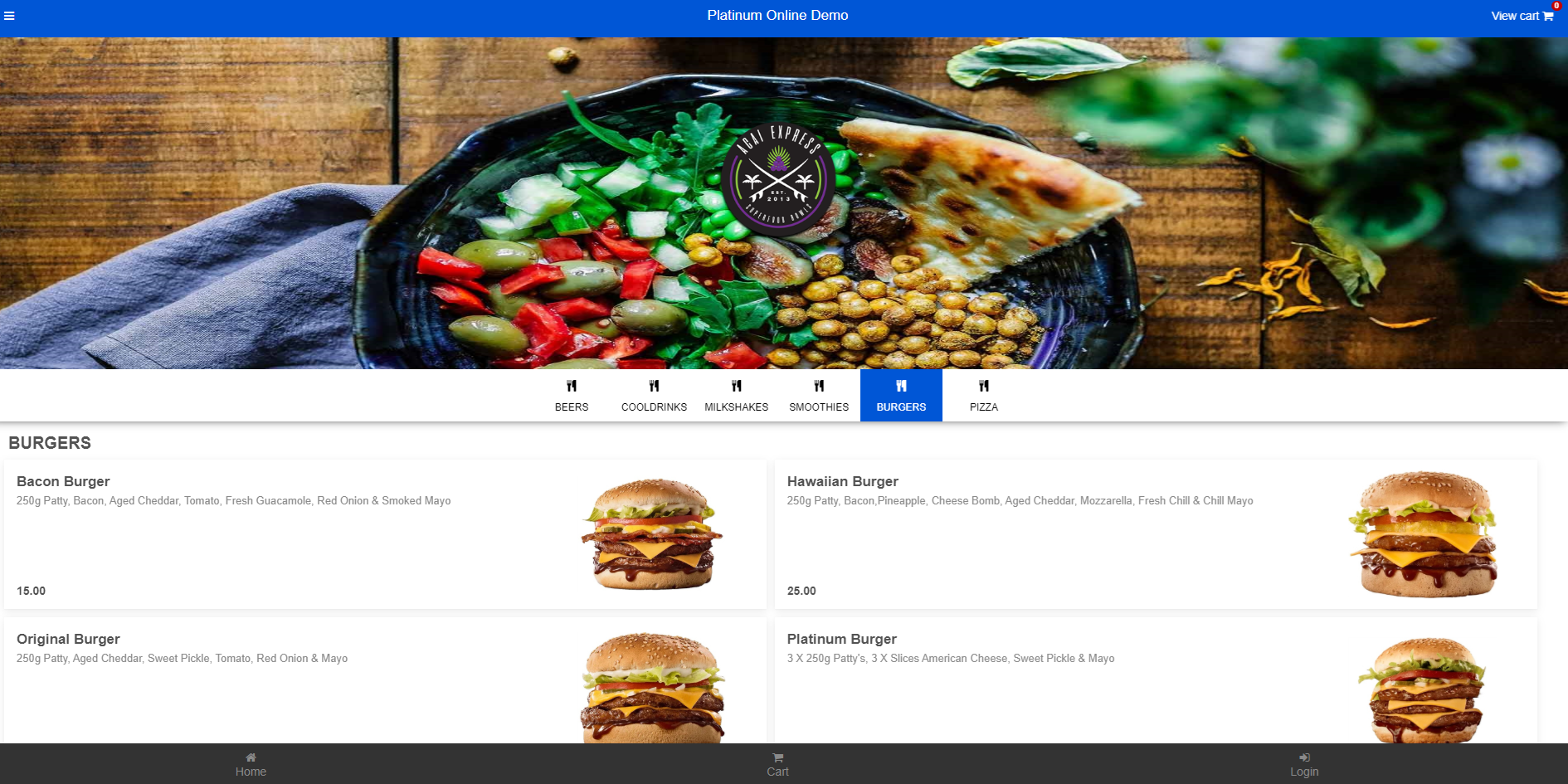 KaChing curbside ordering — customer paying from car via QR code