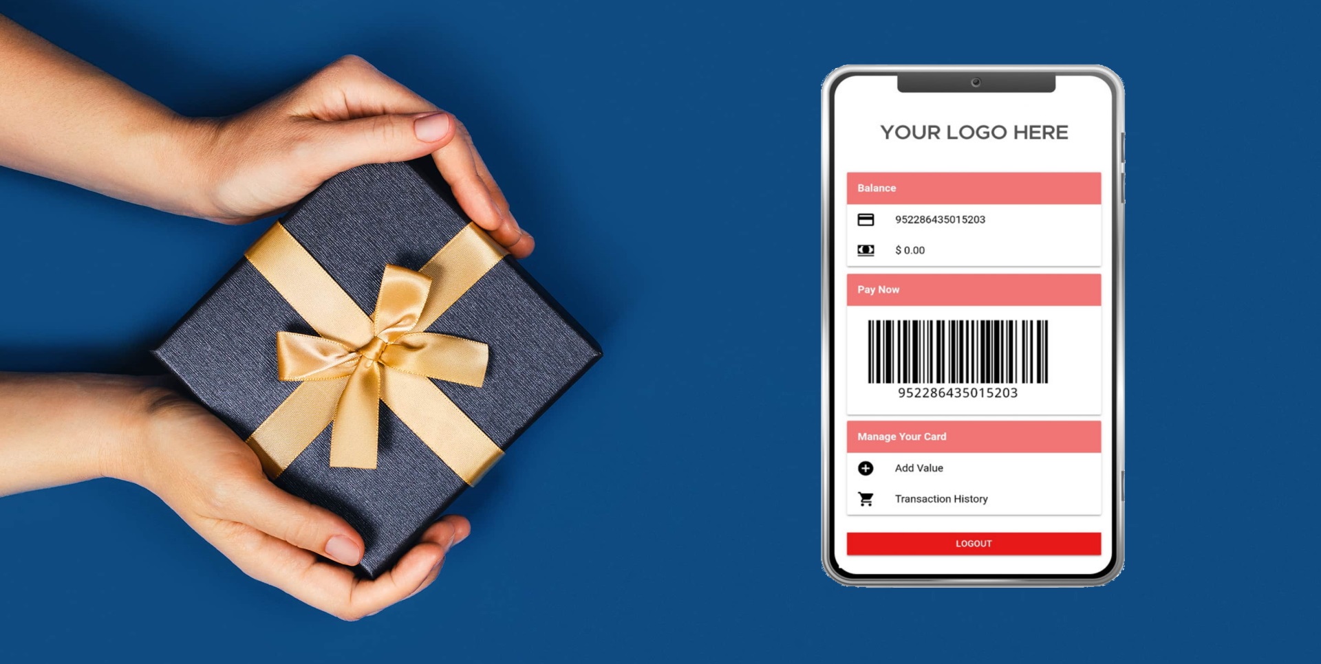 KaChing digital gift cards delivered by SMS, WhatsApp and email