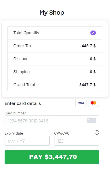 KaChing Pay Link — secure payment link sent via SMS and WhatsApp